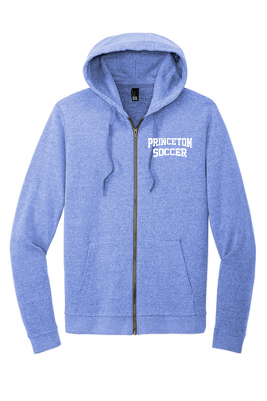 District® Perfect Tri® Fleece Full-Zip Hoodie in royal frost