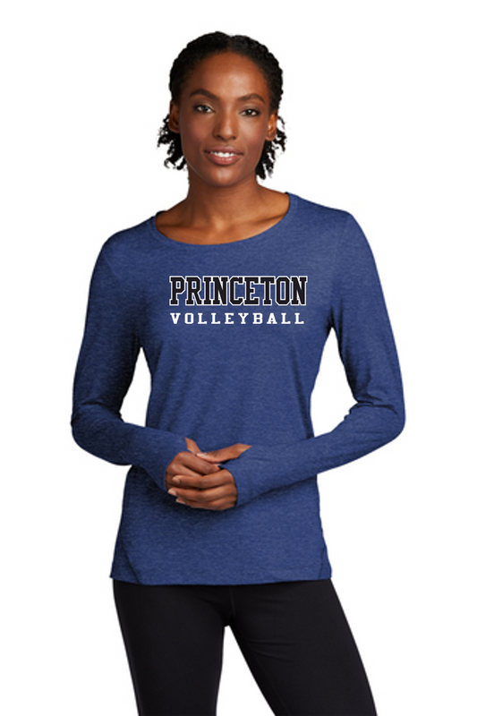 Sport-Tek® Ladies Exchange 1.5 Long Sleeve Crew