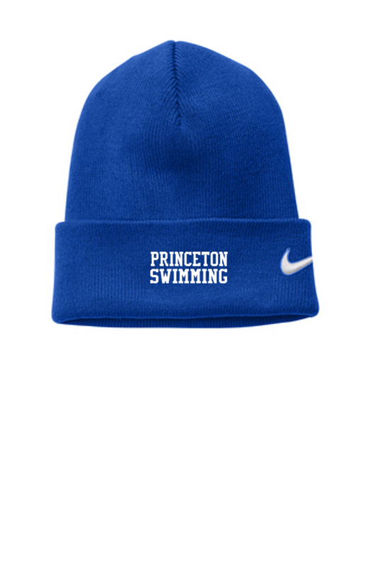 Princeton Swimming Team cuffed Nike Beanie