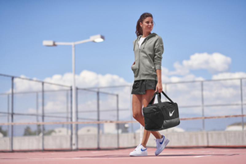 NEW Nike Ladies Club Fleece Sleeve Swoosh Full-Zip Hoodie