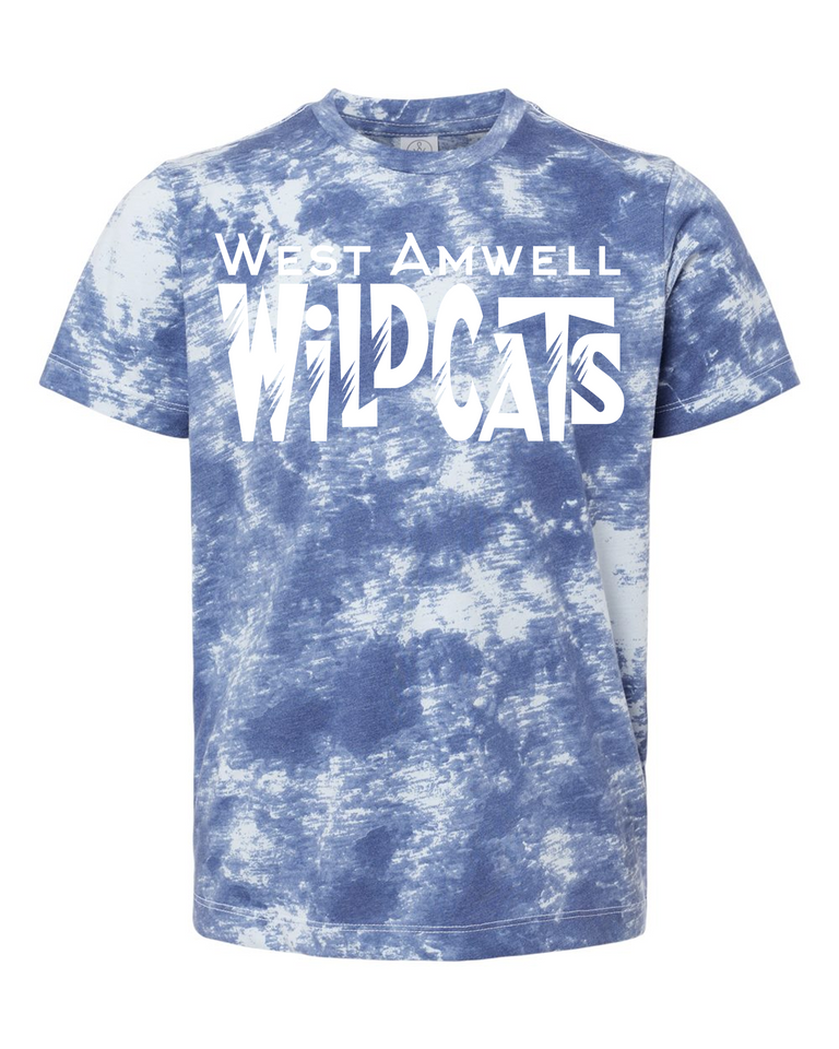 Alternative - Youth Cotton Jersey Go-To Tee blue tie dye