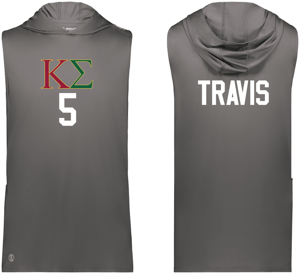 COOLCORE® SLEEVELESS HOODIE with name and number COOLCORE® SLEEVELESS HOODIE with name and number