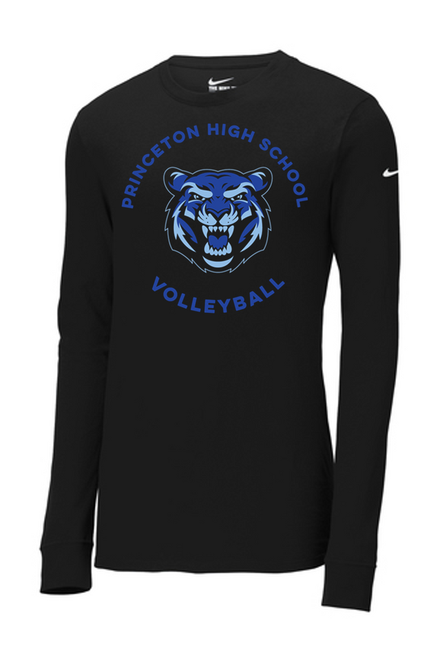 Volleyball Nike Dri-FIT Cotton/Poly Long Sleeve Tee Volleyball Nike Dri-FIT Cotton/Poly Long Sleeve Tee