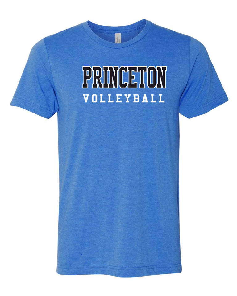 Unisex Princeton Volleyball tee in 3 colors Unisex Princeton Volleyball tee in 3 colors