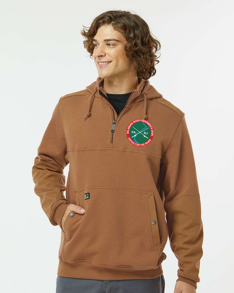 DRI DUCK - Mission Quarter-Zip Hooded Pullover