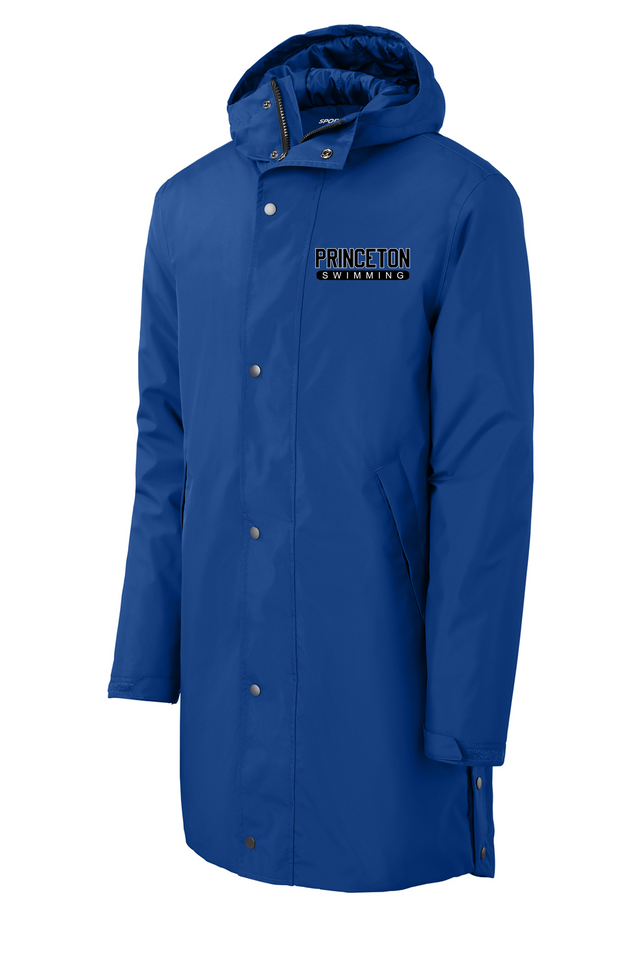 Sport-Tek® Waterproof Insulated Sideline Parka Princeton Swimming in Royal Sport-Tek® Waterproof Insulated Sideline Parka Princeton Swimming in Royal