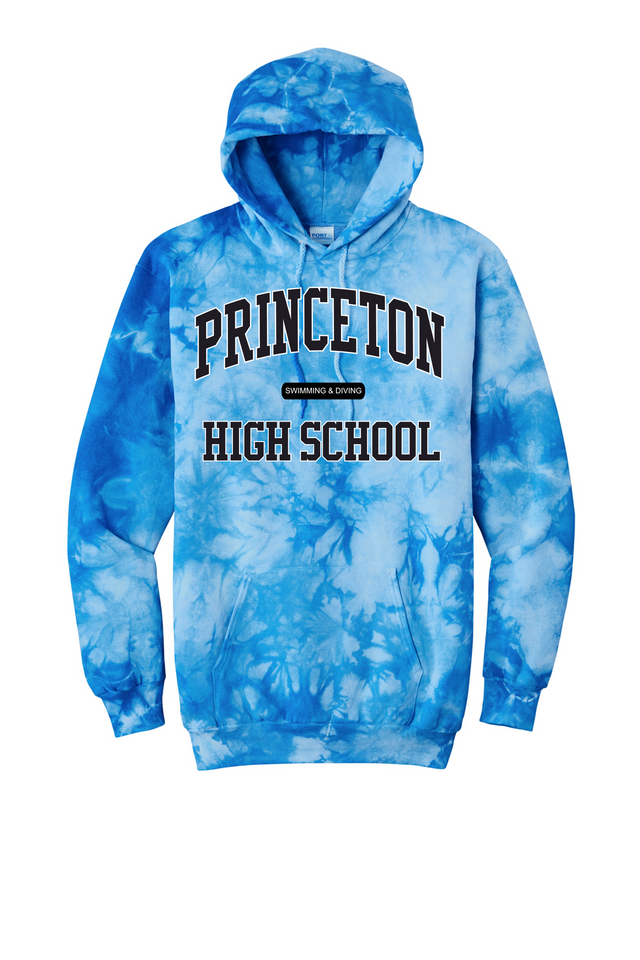 Port & Company® Crystal Tie-Dye Pullover Hoodie Princeton swimming and diving Port & Company® Crystal Tie-Dye Pullover Hoodie Princeton swimming and diving