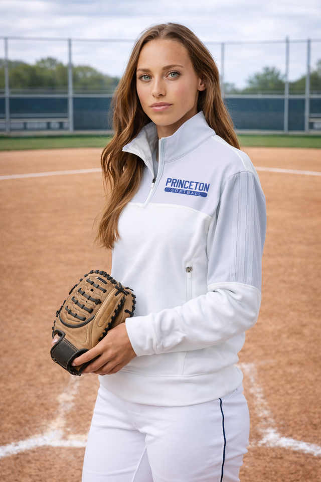 Women's Fleece Quarter-Zip Pullover - A601