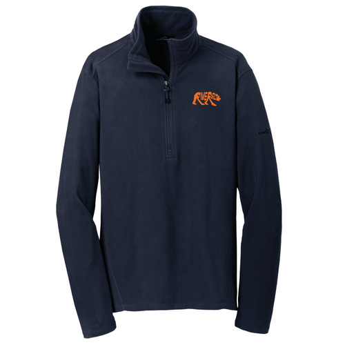 Riverside Eddie Bauer Half Zip Micro fleece Jacket - Princeton Threads