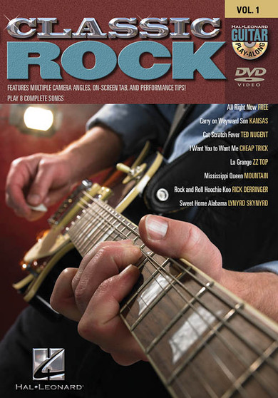 Classic Rock Guitar Play-Along DVD Volume 1