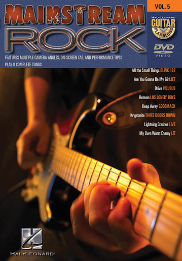 Mainstream Rock Guitar Play-Along DVD Volume 5