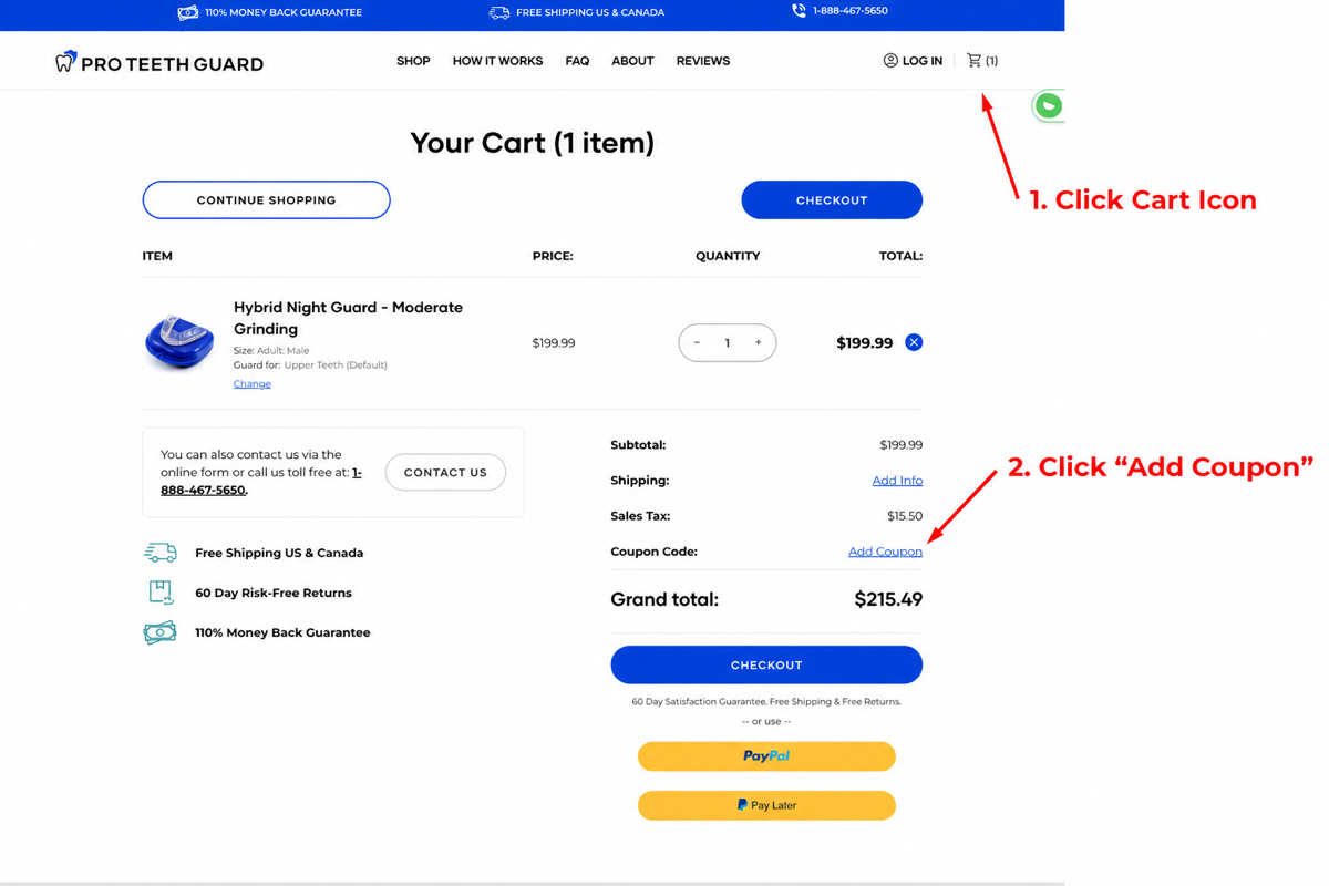 finalcouponinstructionimagev2 how to apply pro teeth guard coupon