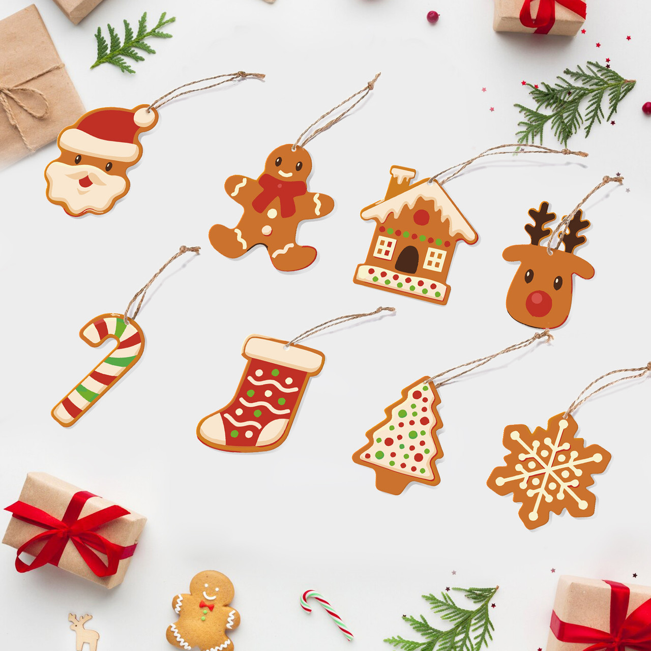 Paint by Numbers Christmas Ornaments