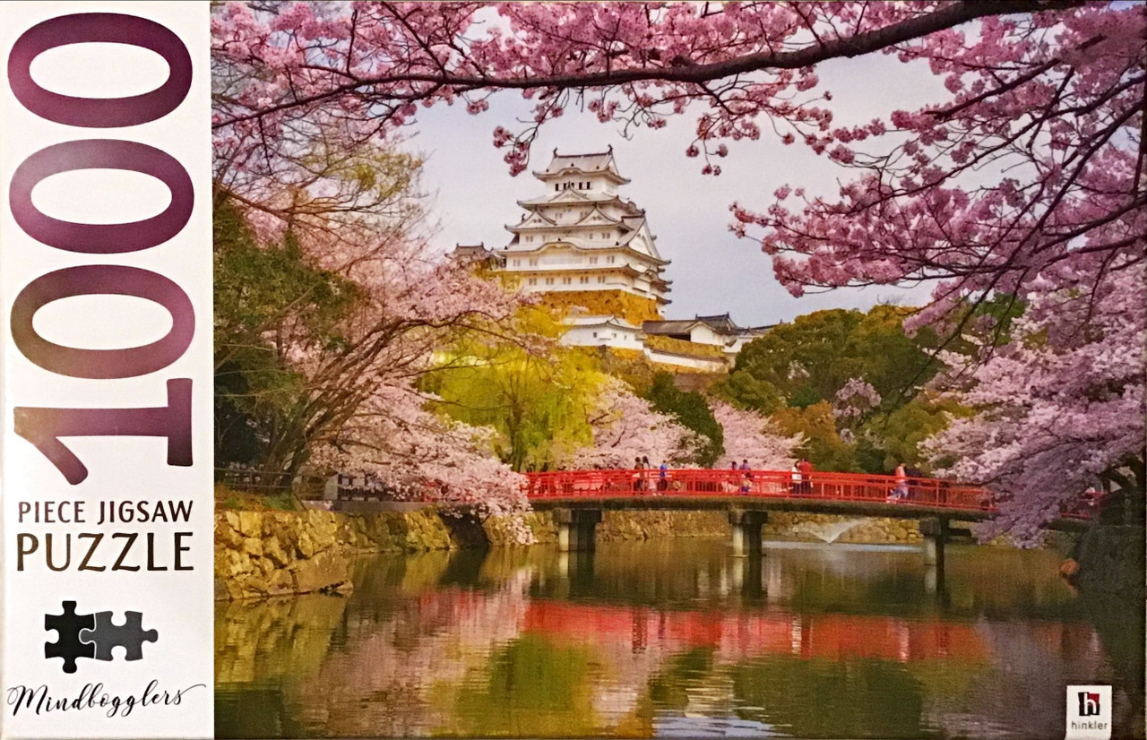 Himeji Castle Cherry Blossom Japan Jigsaw Puzzle ArtistIsU