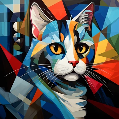Paint by Numbers - 40x50cm - Made to Order - Abstract Animal Style 13