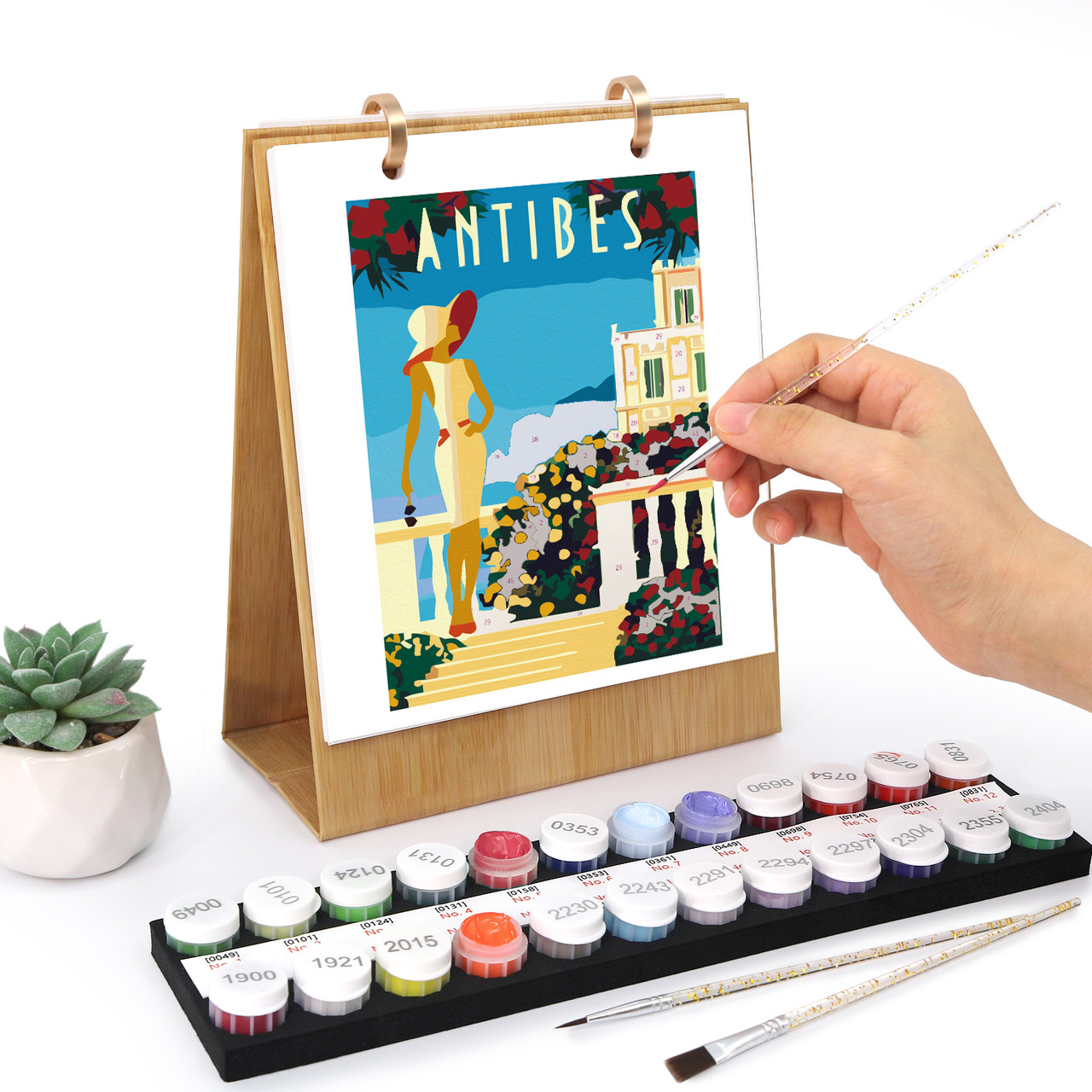 Paint by Numbers - 2026 Calendar - City Landmarks Collection