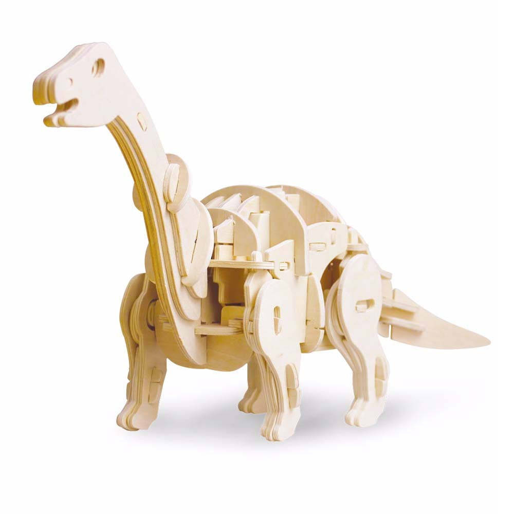 3D Wooden Puzzle - Sound Control Mini Apatosaurus