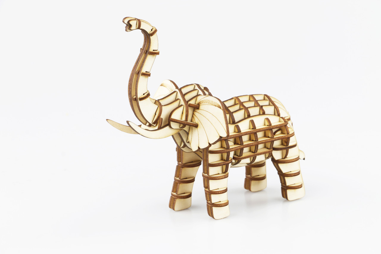 3D Wooden Laser Cut Puzzles