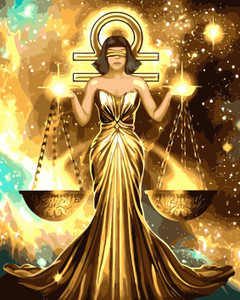 Libra Paint by Numbers Libra Paint by Numbers