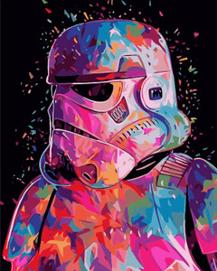 Storm Trooper Paint by Numbers Storm Trooper Paint by Numbers