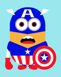 Captain America Paint by Numbers 20x30cm Kit Captain America Paint by Numbers 20x30cm Kit