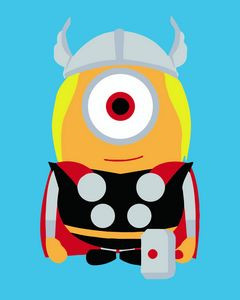 Thor Paint by Numbers 20x30cm Kit Thor Paint by Numbers 20x30cm Kit