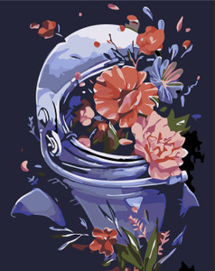FlowerNaut Paint by Numbers Kit FlowerNaut Paint by Numbers Kit