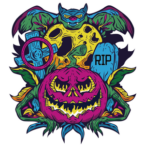 Wooden Jigsaw Puzzle - Halloween Pumpkin