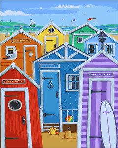 Beach Shack Paint by Numbers Beach Shack Paint by Numbers