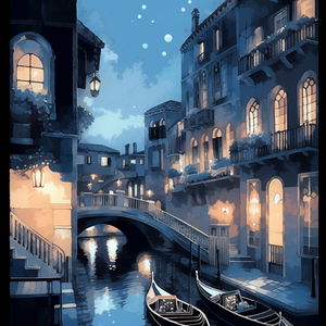 Starry Night in Venice