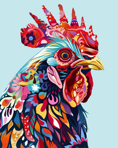 Flower Rooster