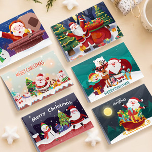 Paint by numbers - Christmas Greeting Card Collection 5 Paint by numbers - Christmas Greeting Card Collection 5
