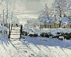 The Magpie by Monet The Magpie by Monet