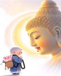 Buddha and The Little Monk