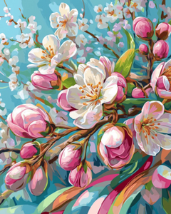 White and Pink Blossom