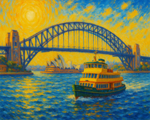 Ferry and Sydney Harbour Ferry and Sydney Harbour
