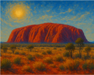 Uluru in Australia Uluru in Australia