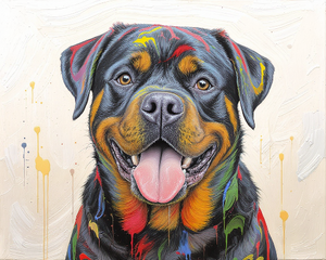 Colourful Rottweiler 2 Colourful Rottweiler 2