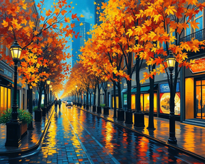 Autumn City Walk Autumn City Walk