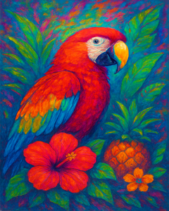 Tropical Parrot Paradise Tropical Parrot Paradise