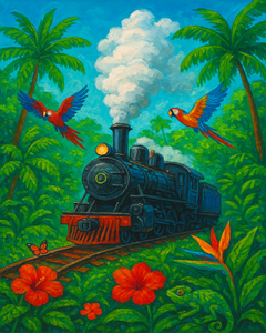 Locomotive in the Rainforest Locomotive in the Rainforest