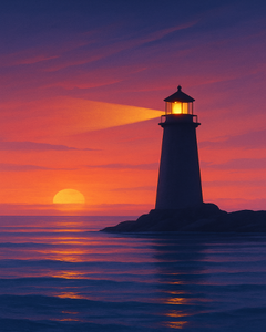 Silent Sentinel at Dusk Silent Sentinel at Dusk