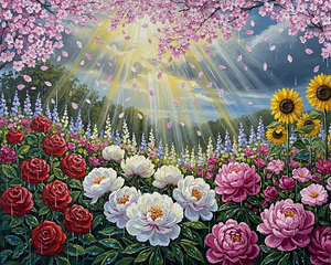 Blossom Under the Sunshine Blossom Under the Sunshine