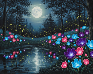 Bloom Under the Moon Light Bloom Under the Moon Light