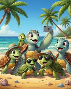 Turtle Beach Selfie Turtle Beach Selfie