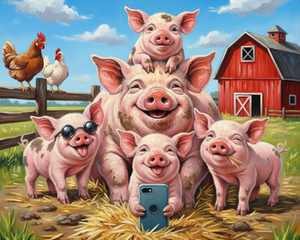 Piggy Selfie Piggy Selfie