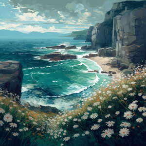 The Cliff and Ocean