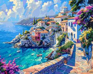 Blue Sky Mediterranean