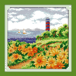 Cross Stitch Kits Summer Light House Cross Stitch Kits Summer Light House