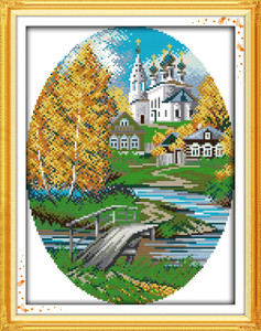 Cross Stitch Kits - Spring Coastal Cross Stitch Kits - Spring Coastal